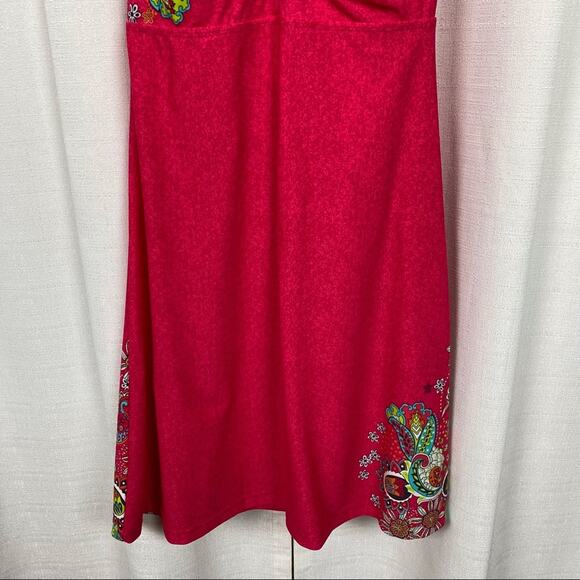 Athleta Pink Montego Floral Salina Bra Top Swim Dress Sz.XS - Picture 4 of 12